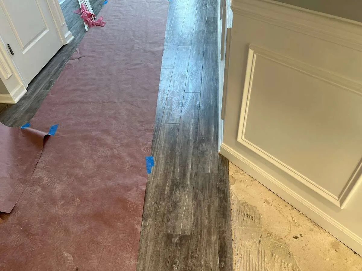 Completed marble shower restoration in Country Club